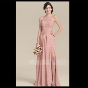 Dusty Rose Bridesmaid Dress